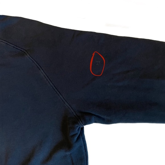 Vintage Navy Nike Hoodie - Picture 5 of 5